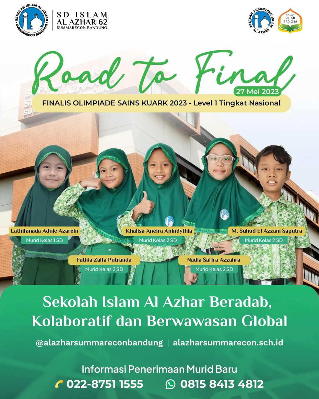 Finalis Olimpiade Sains KUARK 2023 - Level 1 Tingkat Nasional